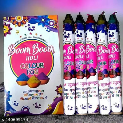 Multicolor Boom Boom Holi Color Fog