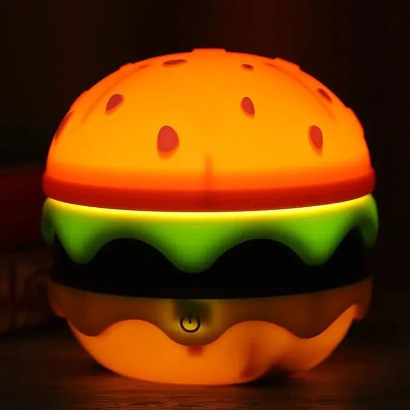 Burger Table Lamp With Pencil Sharpener