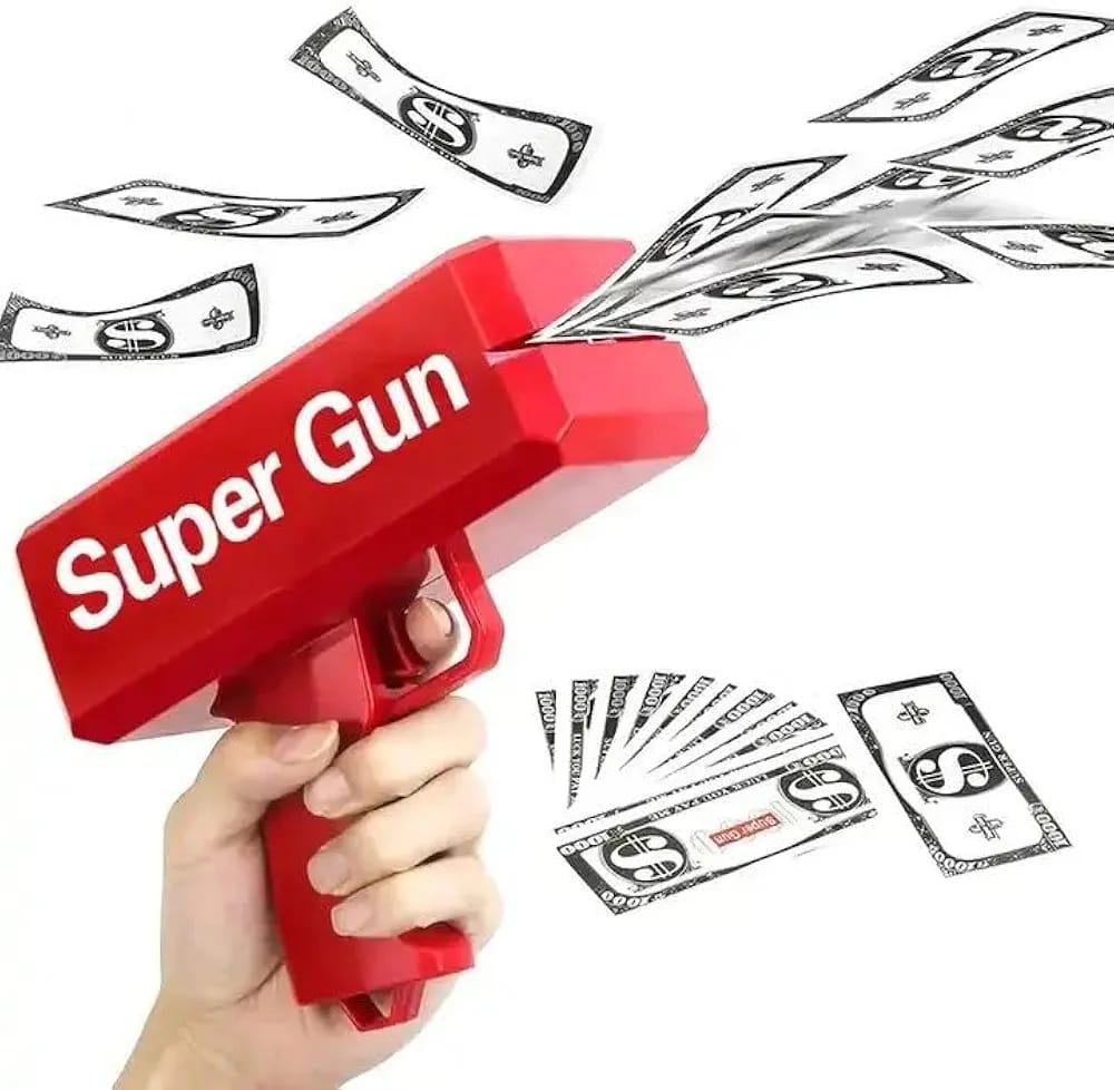 Money Gun for Wedding and Parties