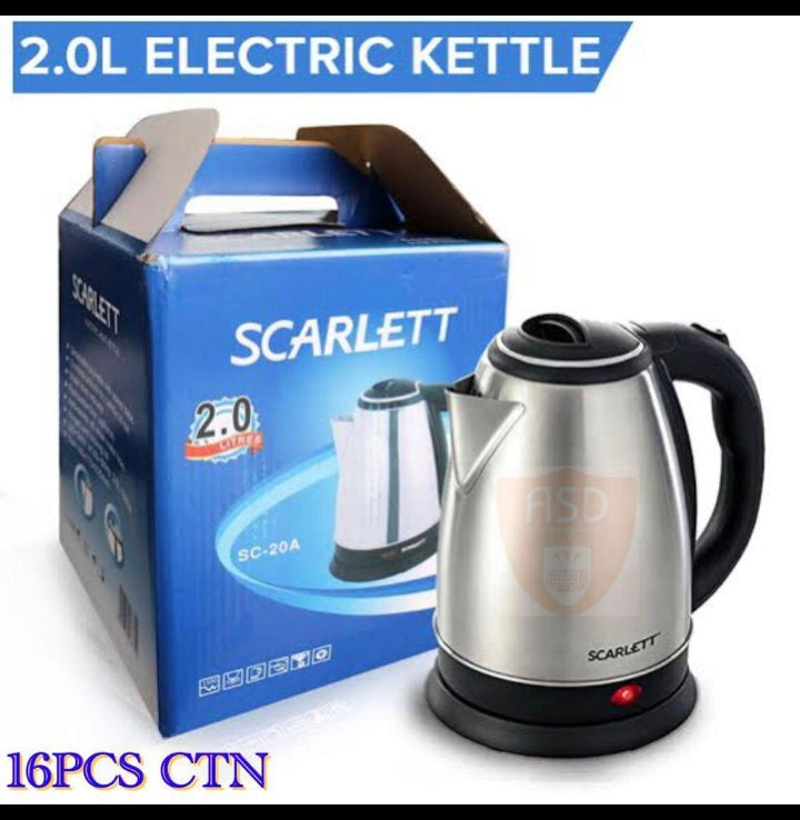 Kettle  2L Scarlett Electric