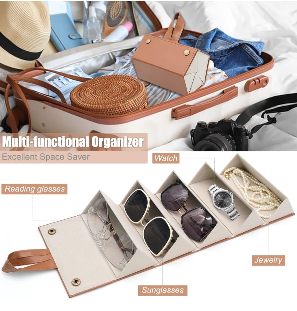 5-Slot Glasses Storage Case