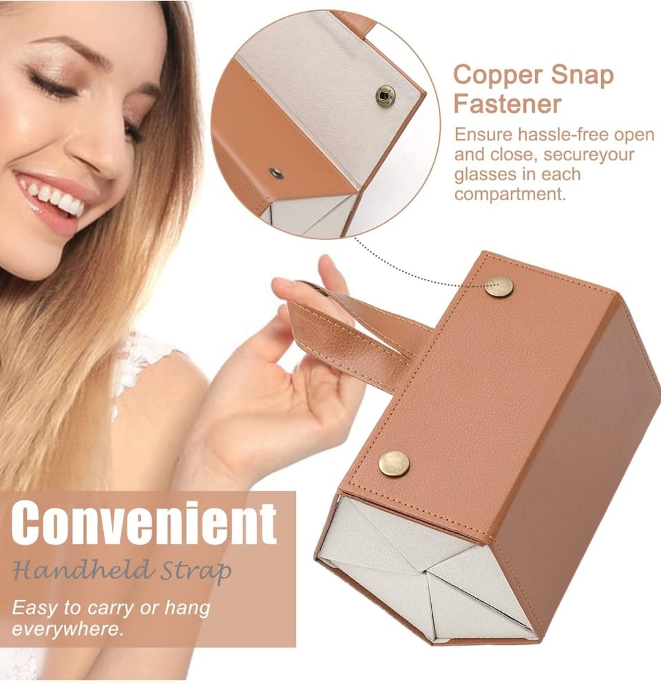 5-Slot Glasses Storage Case