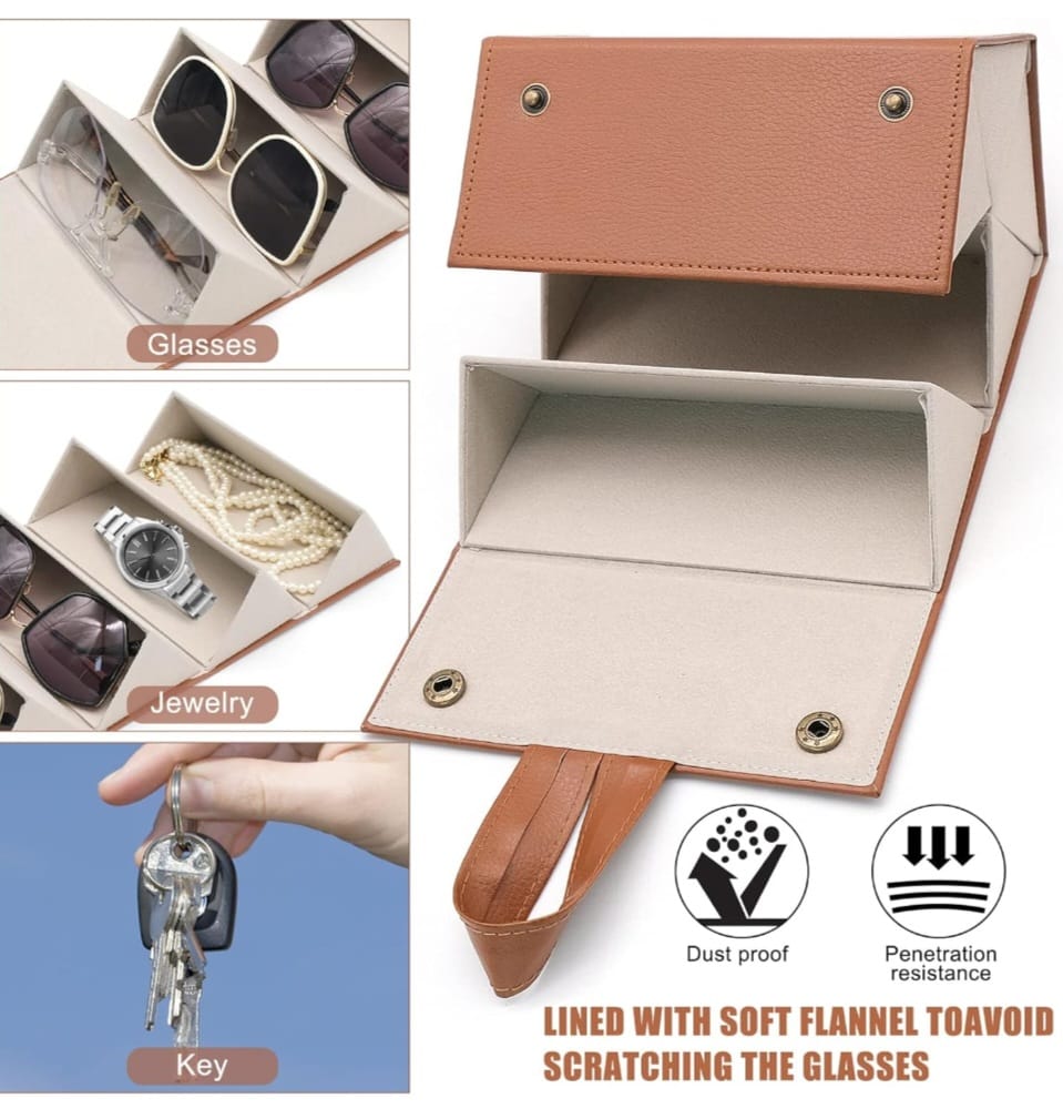 5-Slot Glasses Storage Case