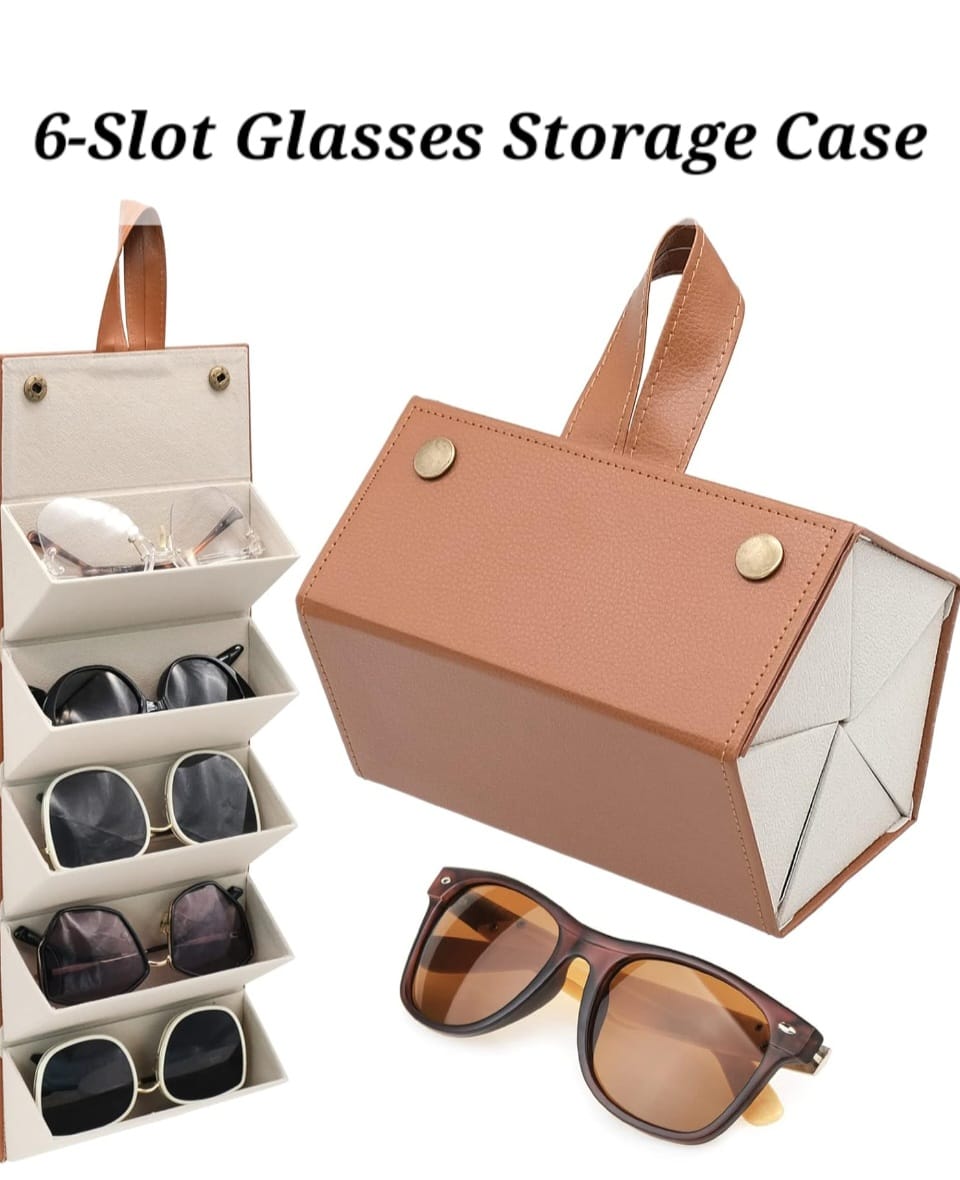 5-Slot Glasses Storage Case