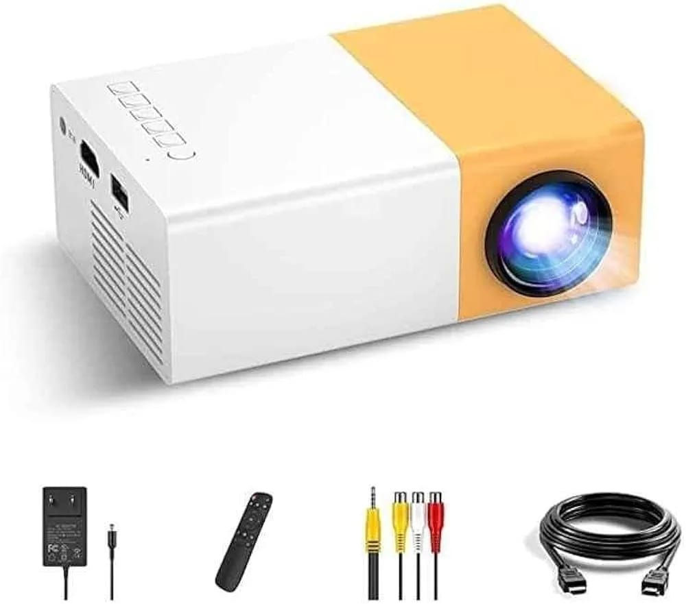 Mini Projector with HDMI Cable