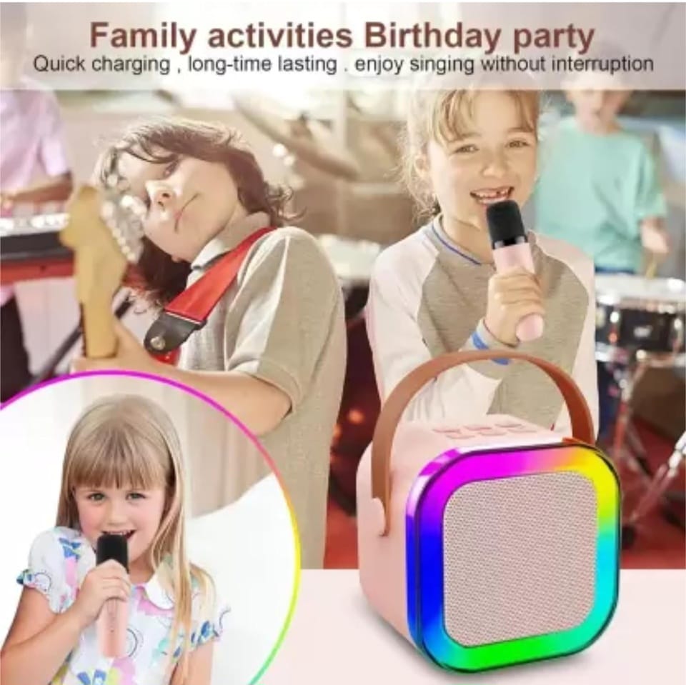 K12 Speaker  Wireless Karaoke Mic