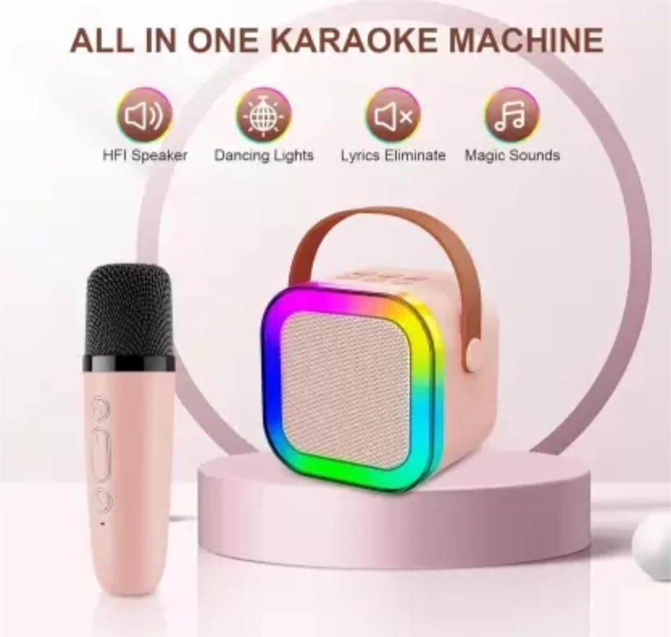 K12 Speaker  Wireless Karaoke Mic