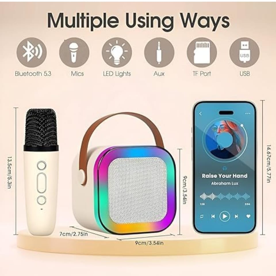 K12 Speaker  Wireless Karaoke Mic