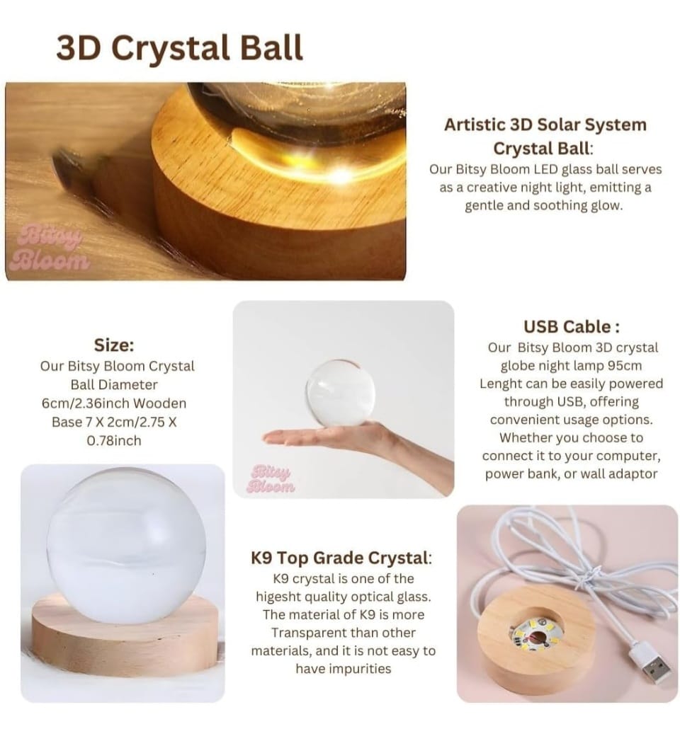Crystal Ball Lamp