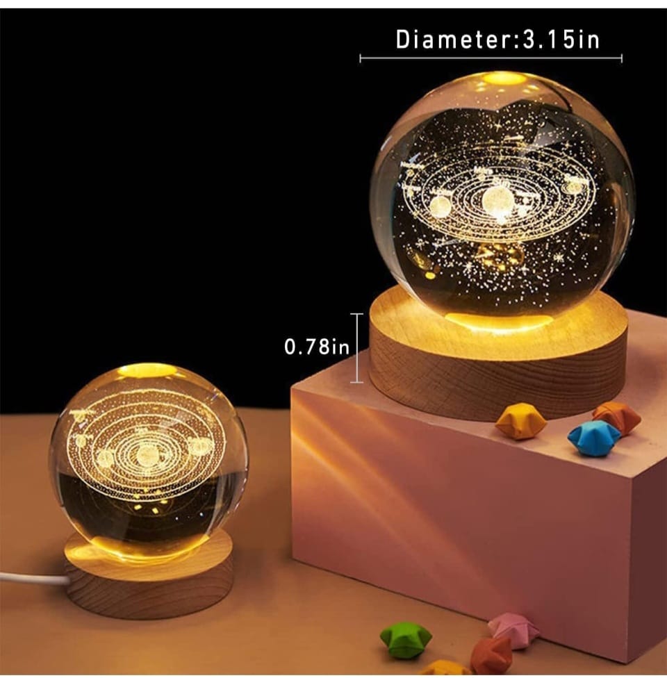 Crystal Ball Lamp