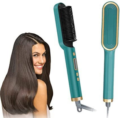 Hot Comb Hair Straightener Rechargeable