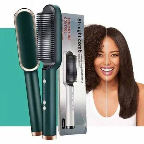 Hot Comb Hair Straightener Rechargeable